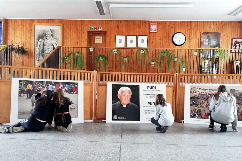 Wystawa o Puri w szkole podstawowej